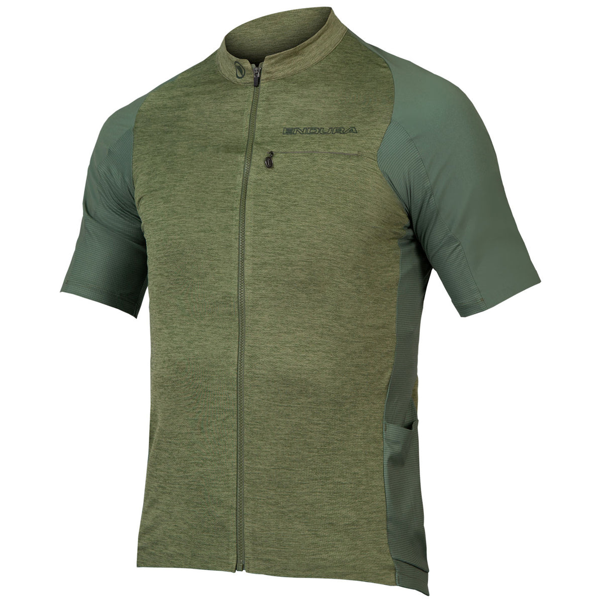 Endura GV500 Reiver Short Sleeve Jersey Olive Green