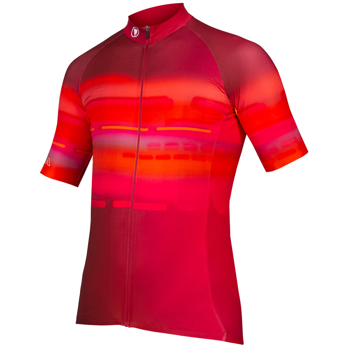 Endura Virtual Texture LTD Short-Sleeve Jersey Red