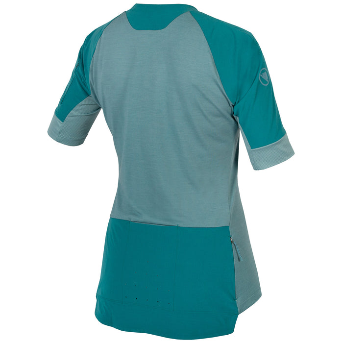 Endura GV500 S/S Jersey - Women's Spruce Green
