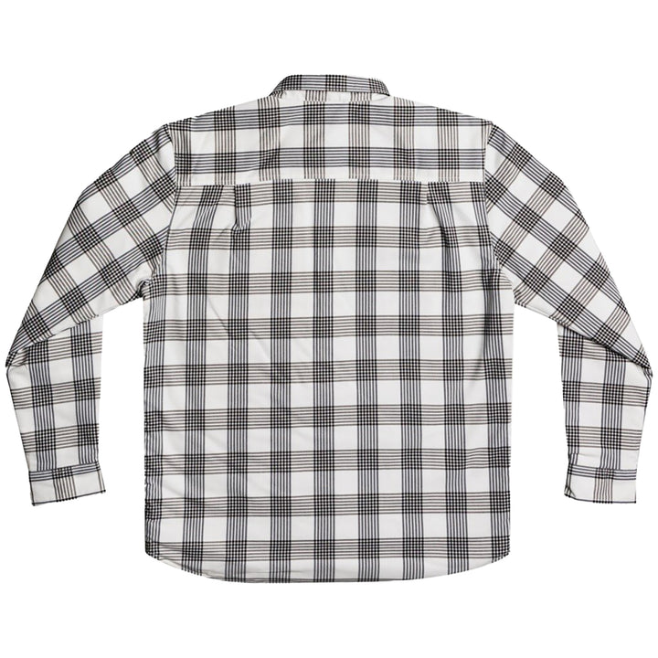 Quiksilver Free Climb Reversible Long Sleeve Shirt - Men's Snow White
