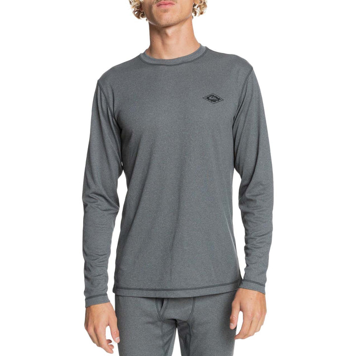 Quiksilver Territory Base Layer Top - Men's Heather Grey