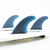 FCS II Performer Neo Glass Large Tri Fin Set Pacific