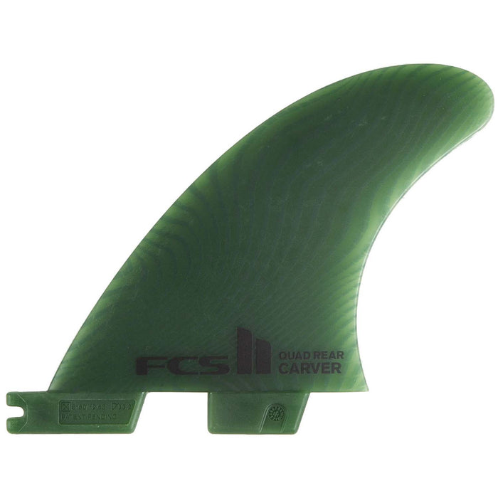 FCS II Carver Neo Glass Medium Tri Fin Set Sage