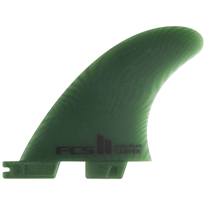 FCS II Carver Neo Glass Medium Tri Fin Set Sage