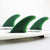 FCS II Carver Neo Glass Medium Tri Fin Set Sage