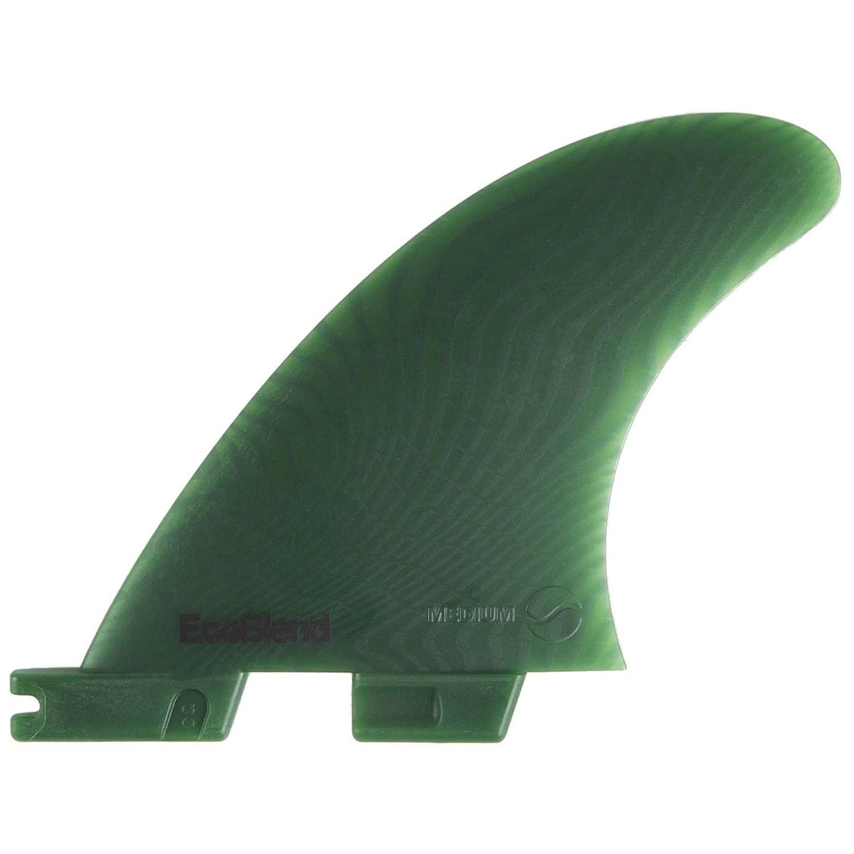 FCS II Carver Neo Glass Large Tri Fin Set Sage