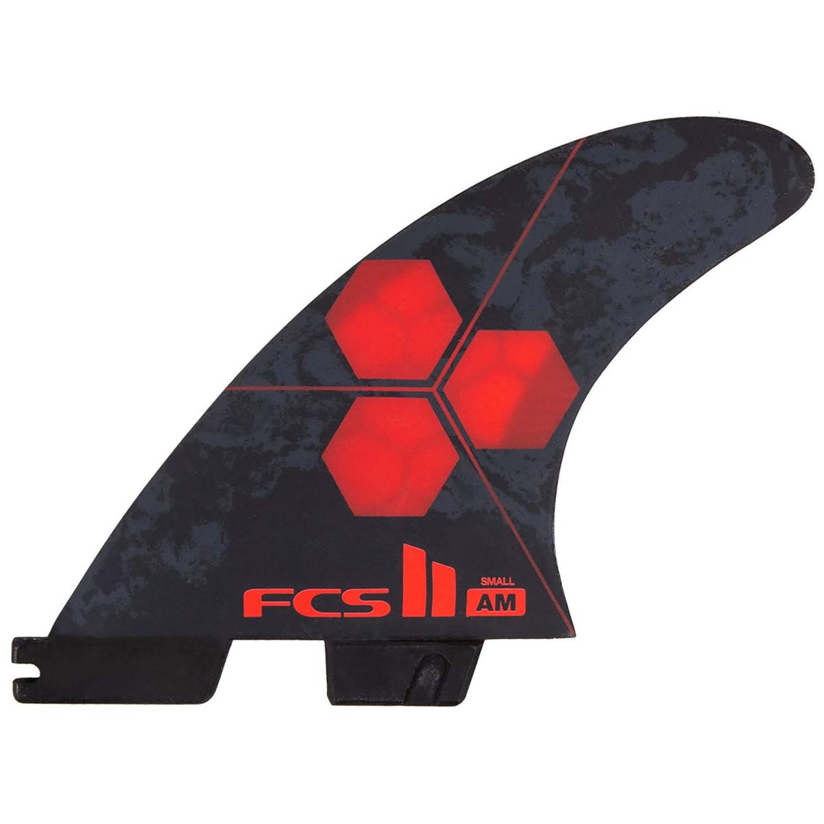 FCS II AM PC Small Tri Fin Set Red