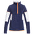 Roxy Sayna Half Zip Fleece - Girls' Medieval Blue