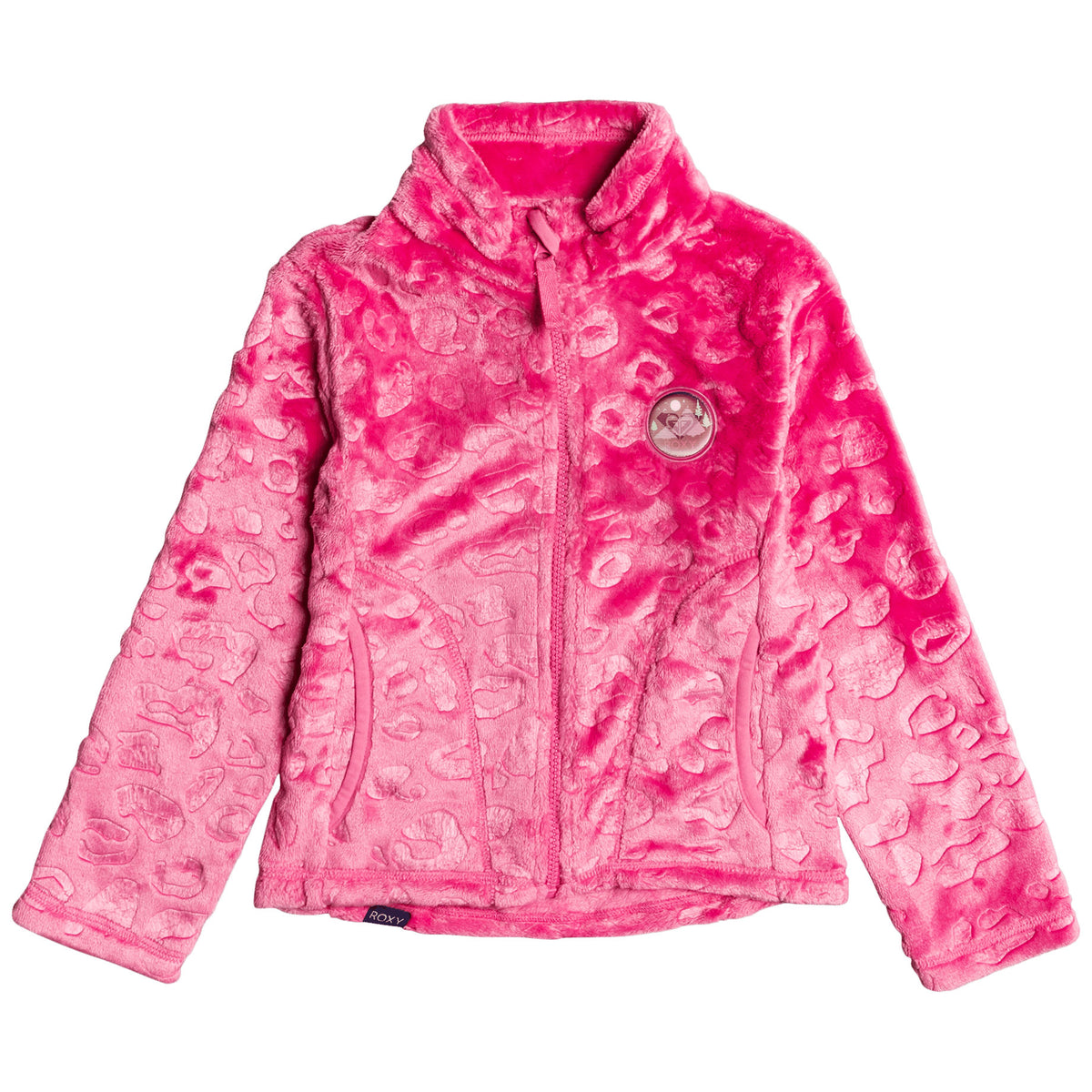 Roxy Mini Igloo Fleece - Toddler Girls' Shocking Pink