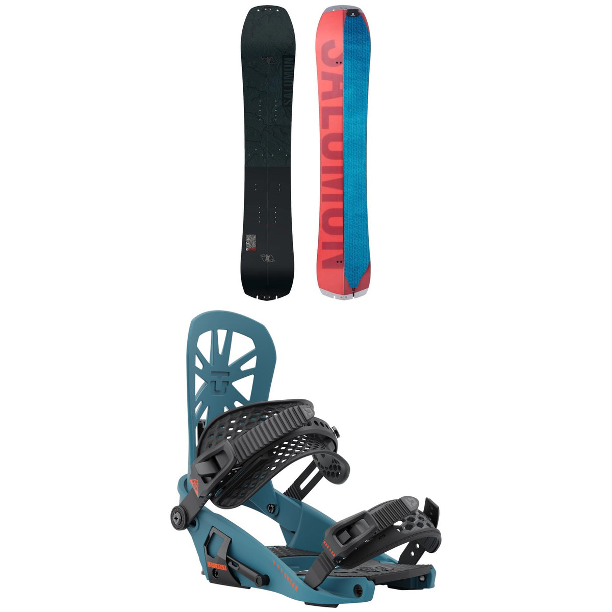 Salomon Speedway Splitboard + Union Explorer Splitboard Bindings 2022