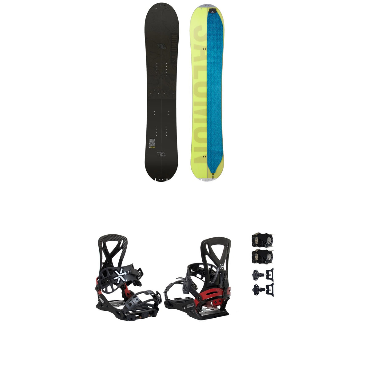 Salomon HPS - Taka Splitboard + Karakoram PRIME Grizzly + Splitboard Interface Splitboard Bindings 2022