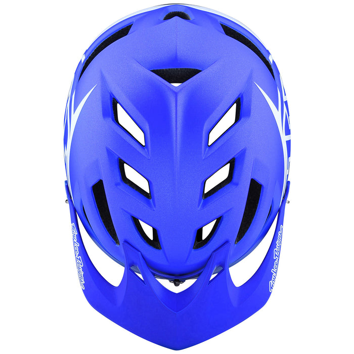 Troy Lee Designs A1 Drone Bike Helmet - Kids' Blue