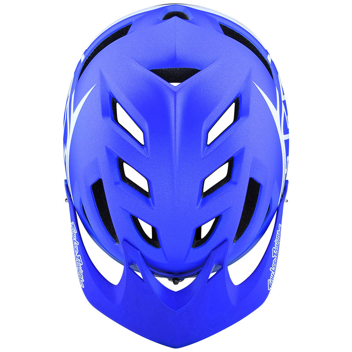 Troy Lee Designs A1 Drone Bike Helmet - Kids' Blue