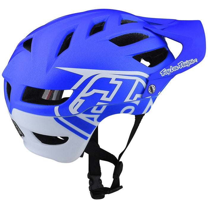 Troy Lee Designs A1 Drone Bike Helmet - Kids' Blue
