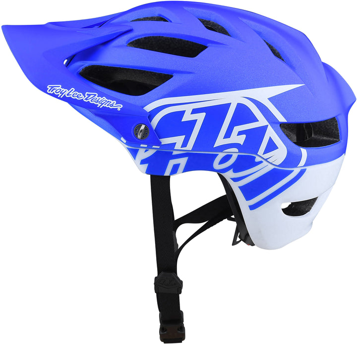 Troy Lee Designs A1 Drone Bike Helmet - Kids' Blue
