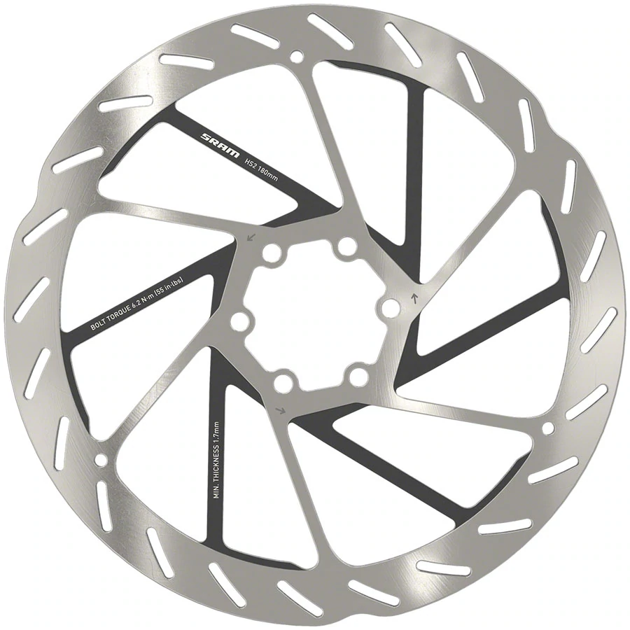 SRAM HS2 Rotor 6 Bolt Rounded Rotor