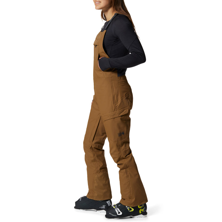 Mountain Hardwear Firefall/2 Short Bibs - Women's Corozo Nut
