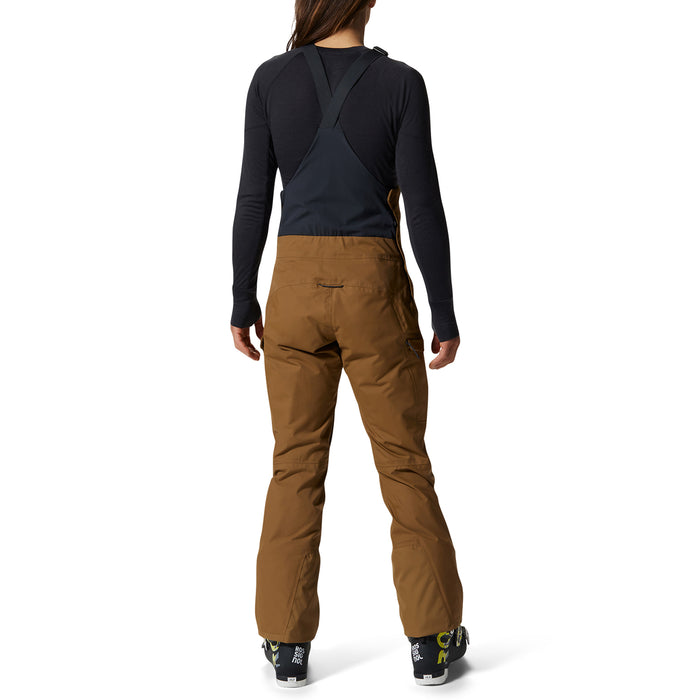 Mountain Hardwear Firefall/2 Short Bibs - Women's Corozo Nut