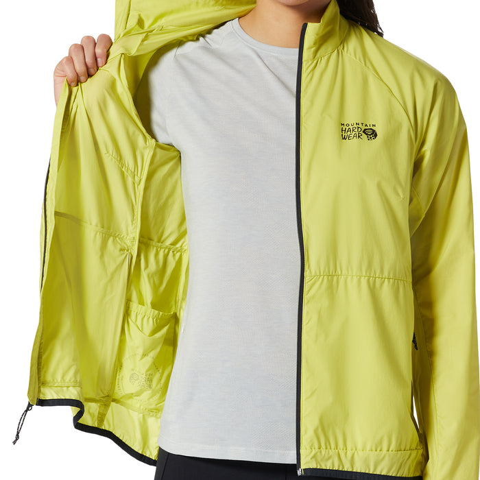 Mountain Hardwear Kor Airshell Full Zip Jacket - Women's Starfruit