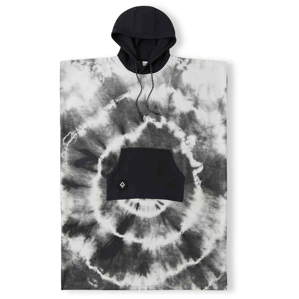 Nomadix Tie Dye Changing Poncho Black & White