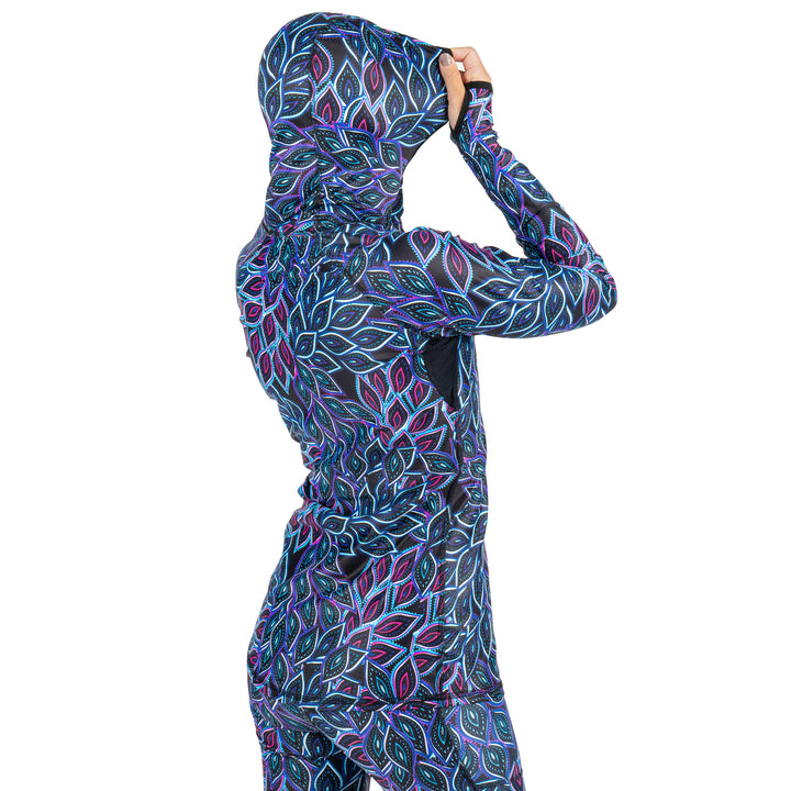 BlackStrap Cloudchaser Hooded Top - Women's Dainty Flowers