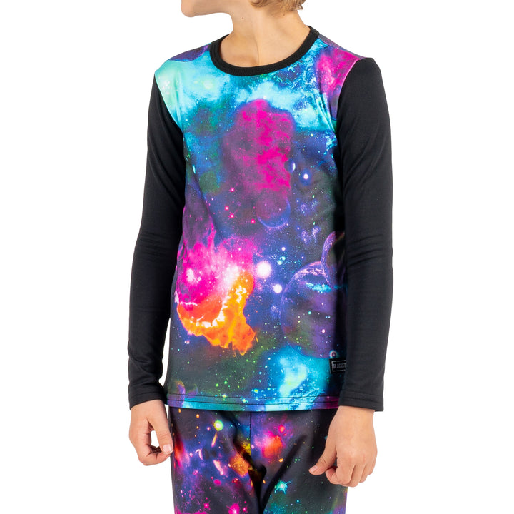 BlackStrap Therma Crew Top - Kids' Space Galactic