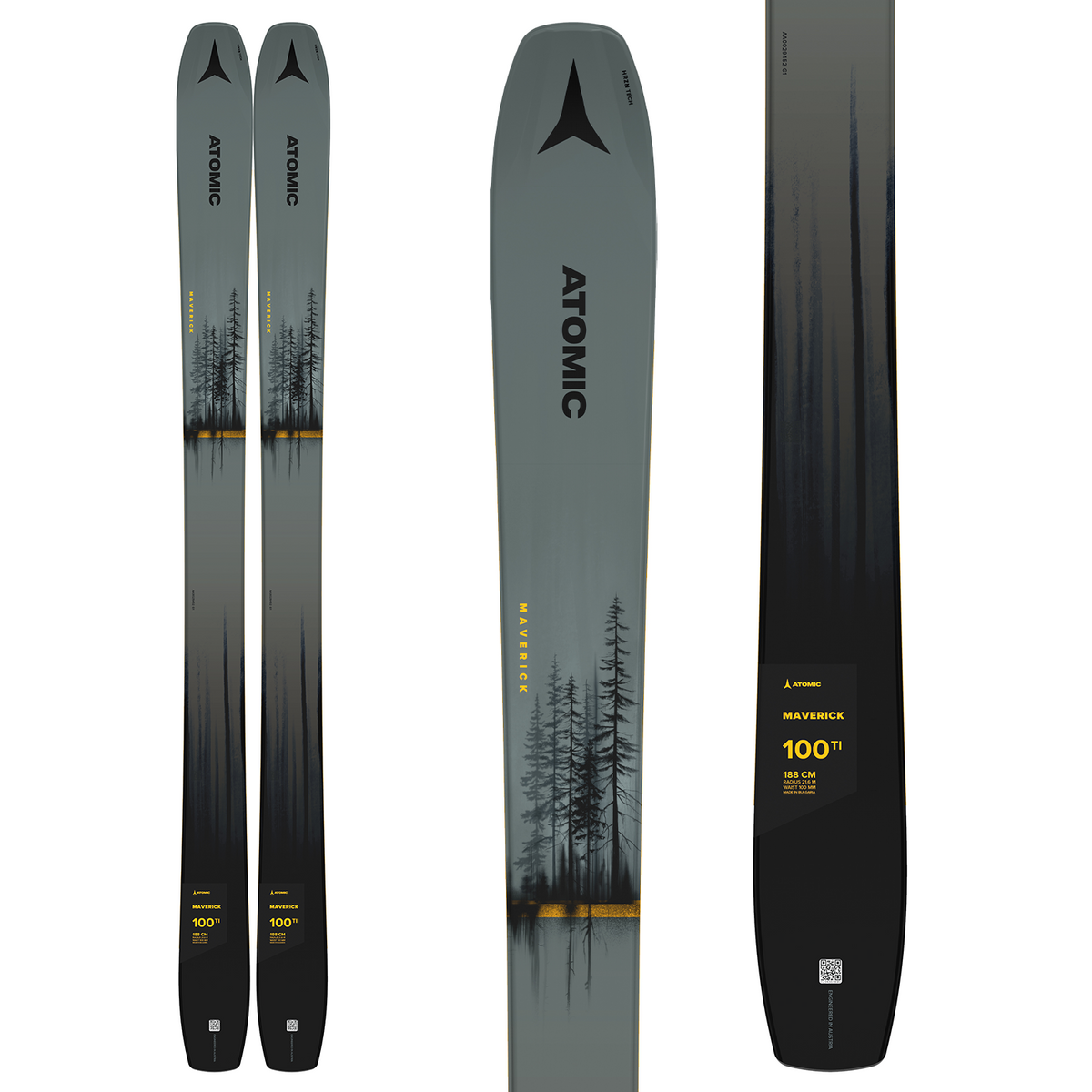 Atomic Maverick 100 Ti Skis 2023