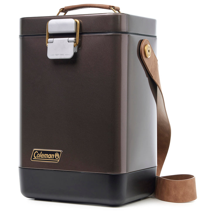 Coleman 1900 Collection 11QT Steel Belted Cooler Gunmetal