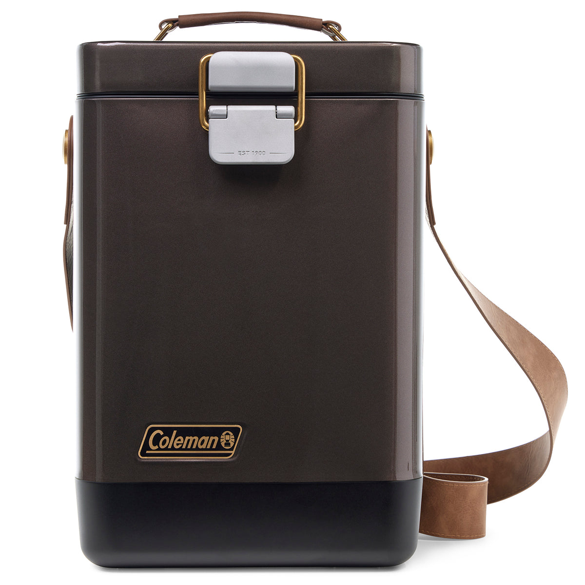 Coleman 1900 Collection 11QT Steel Belted Cooler Gunmetal