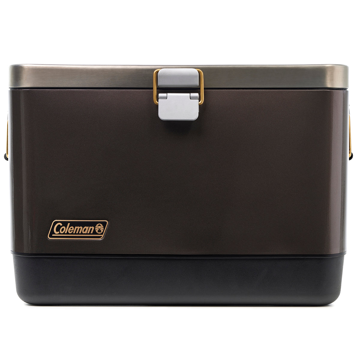 Coleman 1900 Collection 54QT Steel Belted Cooler Gunmetal