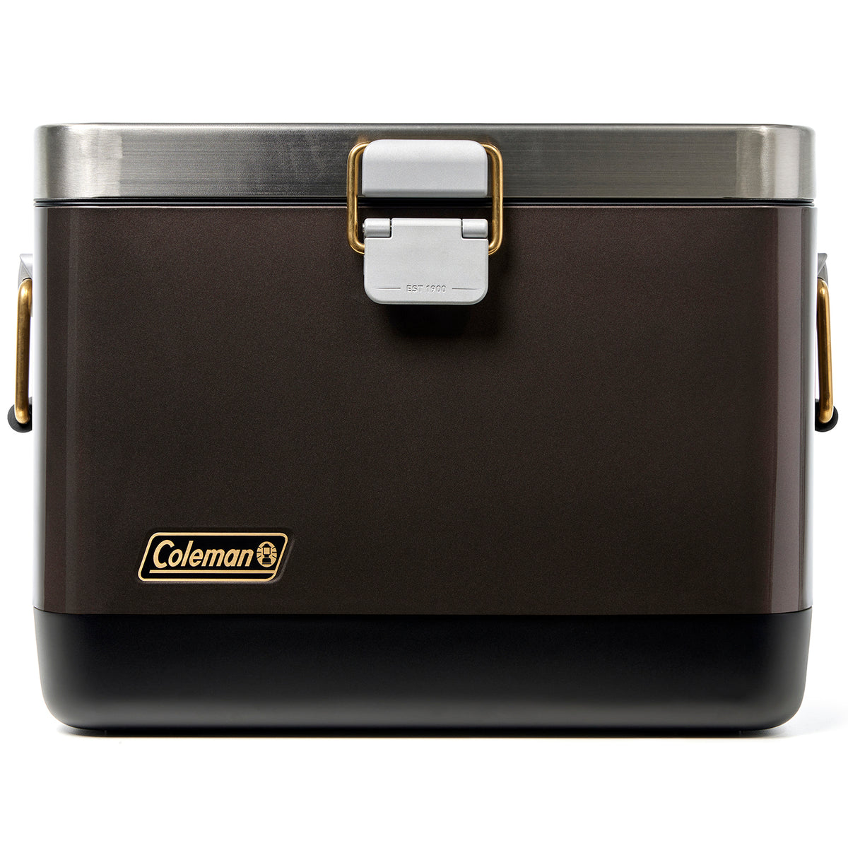 Coleman 1900 Collection 20QT Steel Belted Cooler Gunmetal