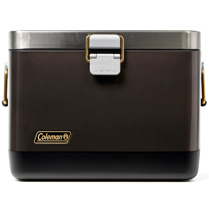 Coleman 1900 Collection 20QT Steel Belted Cooler Gunmetal
