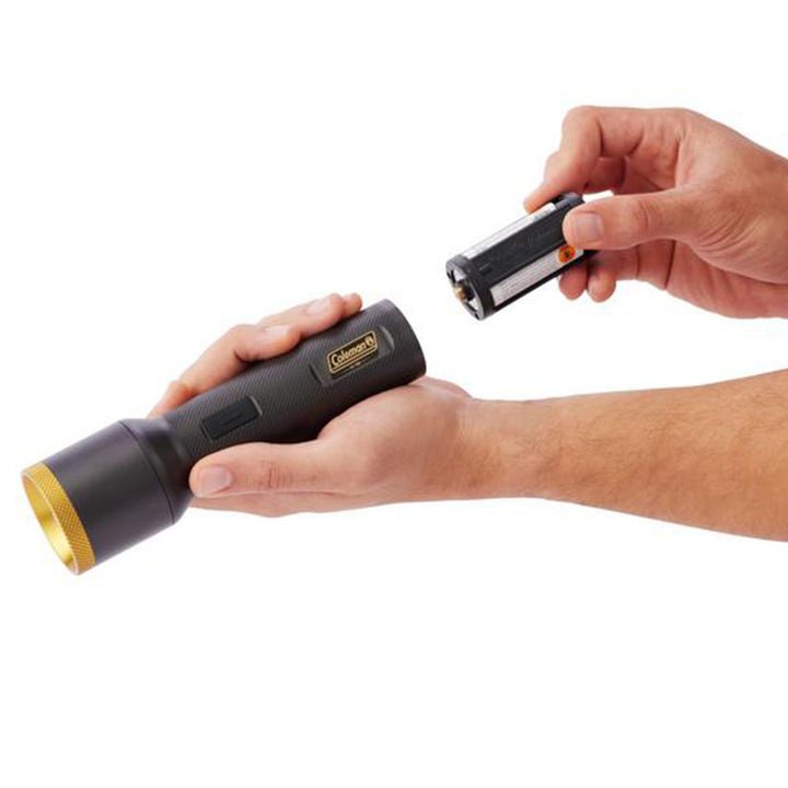 Coleman 1900 Collection 600 Lumen Flashlight Smoke