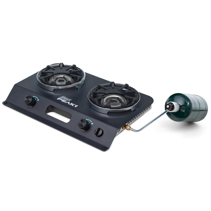 Coleman Peak1™ 2-Burner Stove Dark Stone