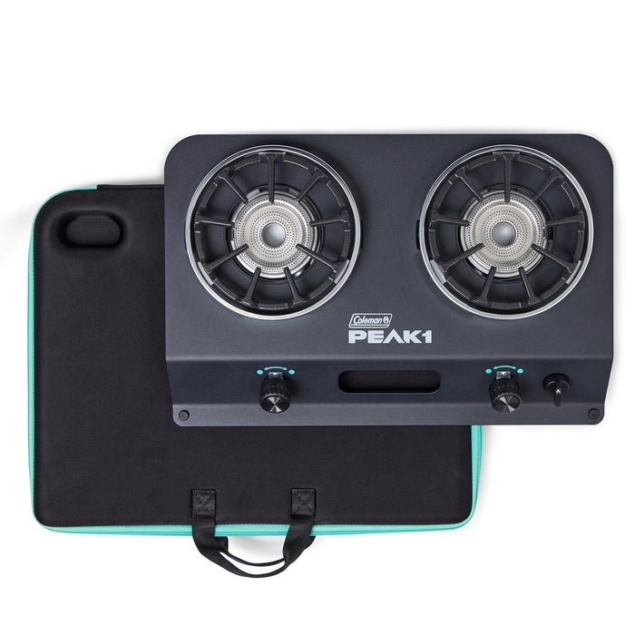 Coleman Peak1™ 2-Burner Stove Dark Stone