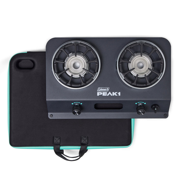 Coleman Peak1™ 2-Burner Stove Dark Stone