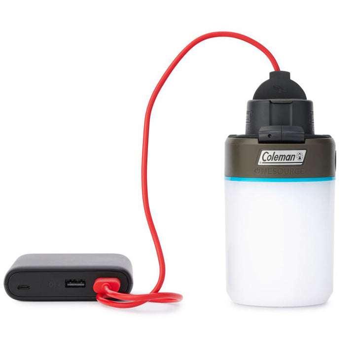 Coleman OneSource™ 200 Lumen Rechargeable Lantern Black