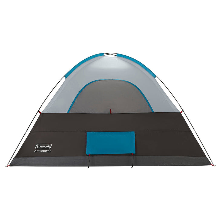 Coleman OneSource™ 6-Person Dome Tent w/ Airflow System & LED Lighting 2022 White/Black