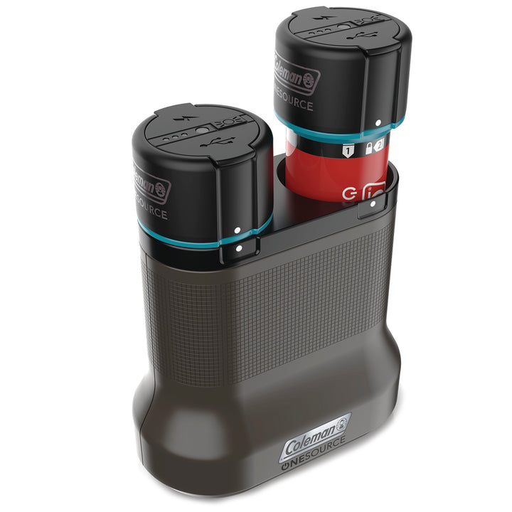 Coleman OneSource™ Charging Dock & Batteries 2-Slot Black