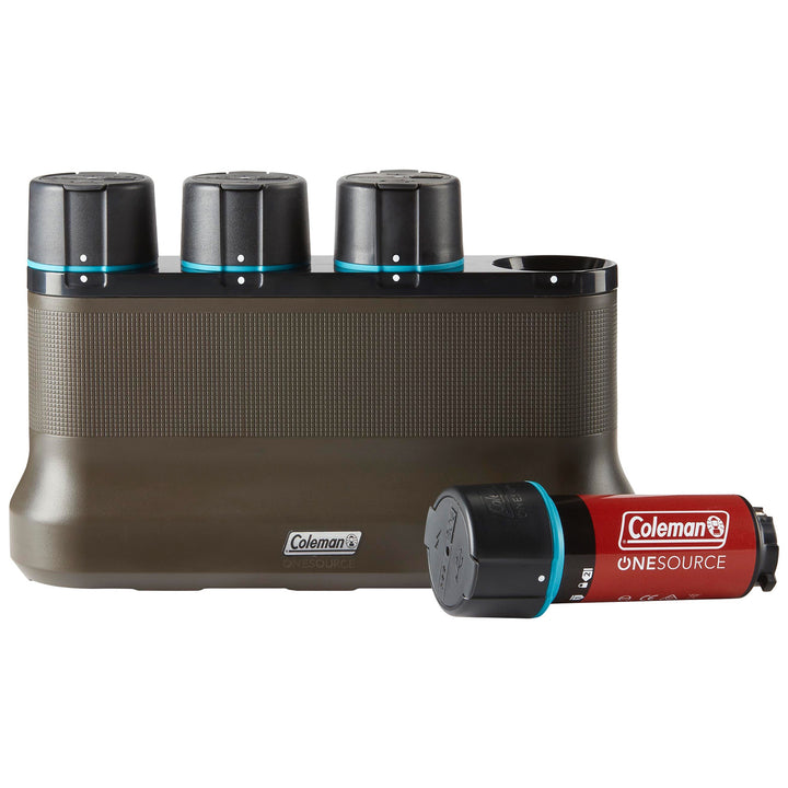 Coleman OneSource™ Charging Dock & Batteries 4-Slot Black