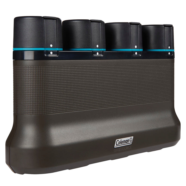 Coleman OneSource™ Charging Dock & Batteries 4-Slot Black