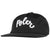 Poler Script Hat Black