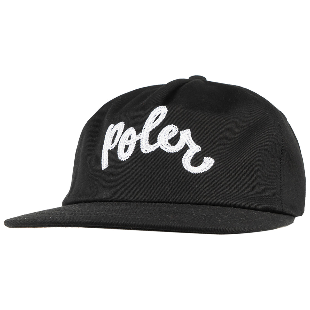 Poler Script Hat Black