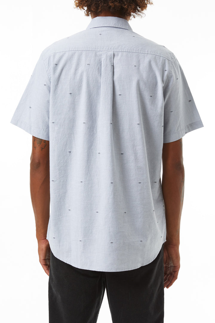 Katin Twine Short-Sleeve Button Down Shirt - Men's Light Blue