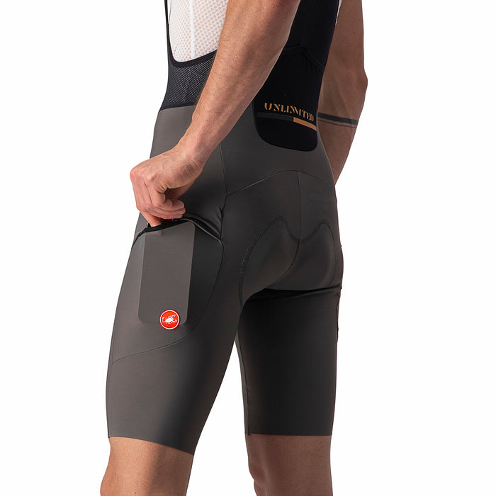 Castelli Unlimited Bib Shorts Forest Gray