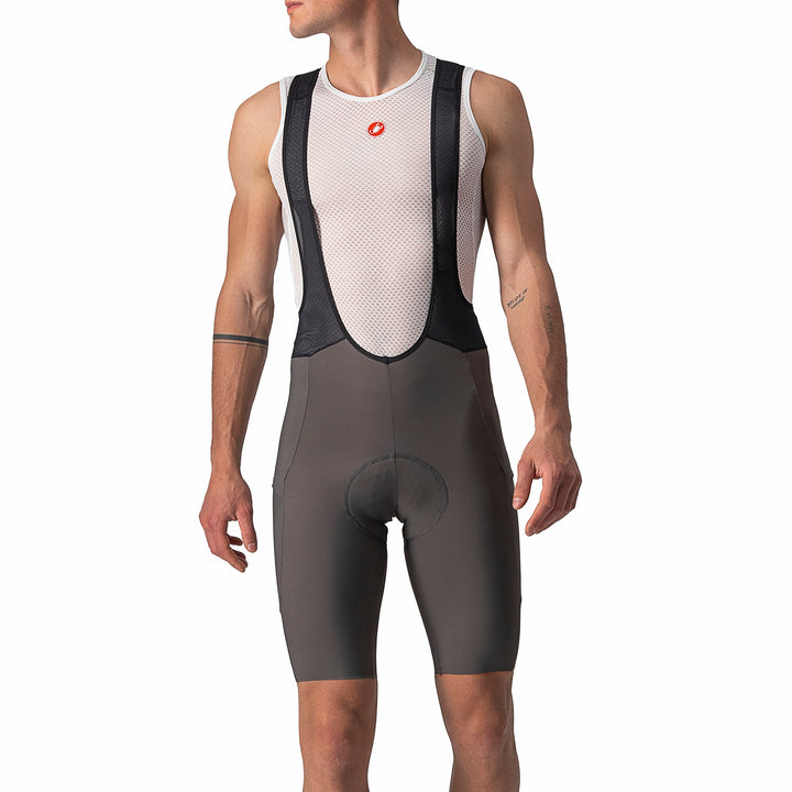 Castelli Unlimited Bib Shorts Forest Gray
