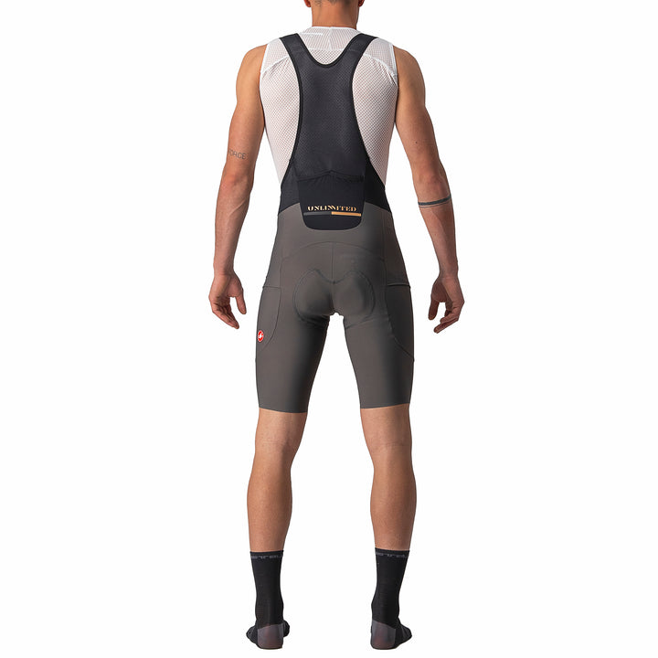 Castelli Unlimited Bib Shorts Forest Gray