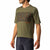 Castelli Trail Tech Tee Olive Green/Dark Gray-Orange Rust