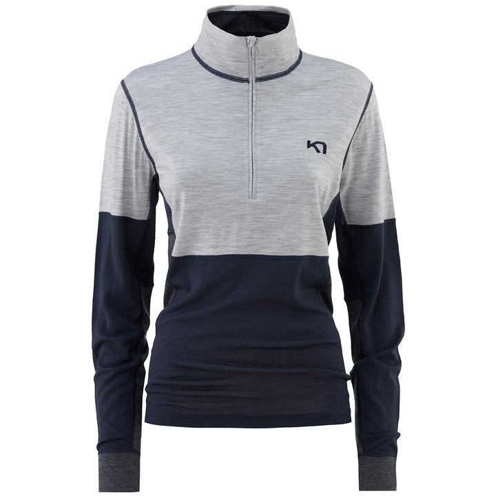 Kari Traa Lam Half Zip Top - Women's Marin