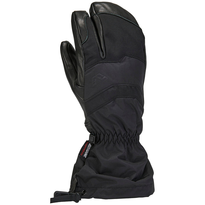 Gordini Elias Gauntlet 3-Finger Mittens Black